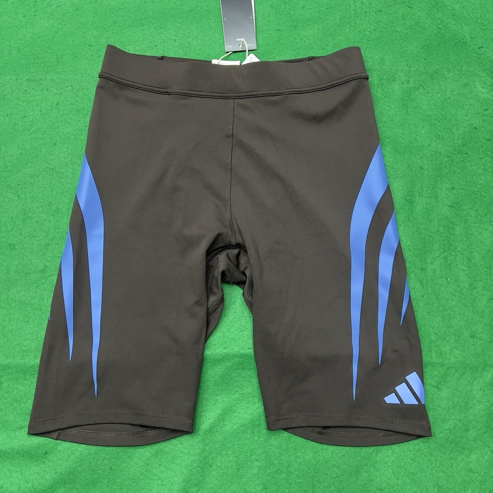 Mens Size Medium - Adidas Adizero Archive Running Short Tights Aurora Coffee